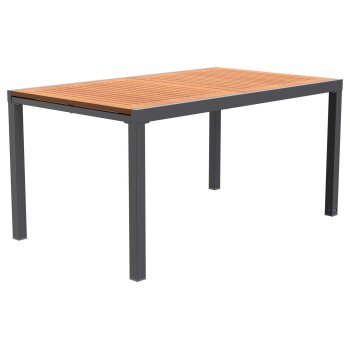 LIVARNO® Alu-Gartentisch »Valencia«, 150-200 x 90 x 74 cm, ausziehbar - B-Ware sehr gut