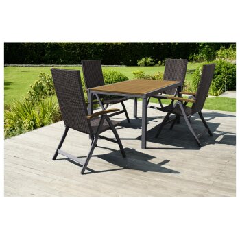 LIVARNO® Alu-Gartentisch »Valencia«, 150-200 x 90 x 74 cm, ausziehbar - B-Ware sehr gut