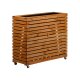 dobar Hochbeet Rolla, aus Kiefernholz, mit Staufach, XL, braun - B-Ware sehr gut
