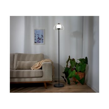 LIVARNO home Stehleuchte »Khepri«, 1-flammig (transparent) - B-Ware sehr gut