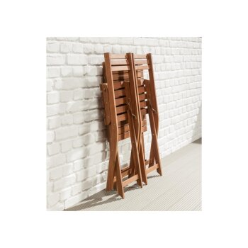 LIVARNO home Balkon-Set »SEVILLA«, 3-teilig, aus ölgebeiztem Akazienholz - B-Ware sehr gut