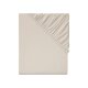 LIVARNO home Feinbiber-Spannbettlaken, 90-100 x 200 cm (creme) - B-Ware neuwertig