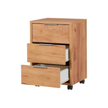 LIVARNO home Rollcontainer »Verona«, in hochwertiger Wotan-Eiche-Nachbildung - B-Ware Transportschaden