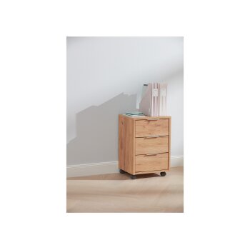 LIVARNO home Rollcontainer »Verona«, in hochwertiger Wotan-Eiche-Nachbildung - B-Ware Transportschaden