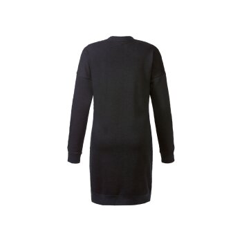 esmara® Damen Umstands-Sweatkleid, leger geschnitten (schwarz, XL (48/50)) - B-Ware neuwertig