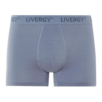 LIVERGY® Herren Boxer, 5 Stück, langes Bein (grau/blau, 7/XL) - B-Ware neuwertig