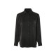 esmara® Damen Bluse in matter Satin-Qualität (schwarz, 34) - B-Ware neuwertig