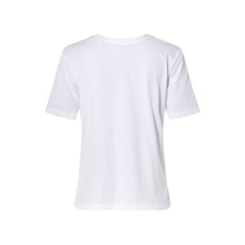 esmara® Damen T-Shirt, leger geschnitten (Weiß, L(44/46)) - B-Ware neuwertig
