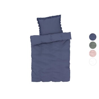 LIVARNO home Edel-Renforcé-Bettwäsche, 135 x...