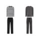 LIVERGY® Herren Fleece-Pyjama, weich und wärmend - B-Ware
