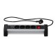 TRONIC® Steckdosenleiste, 4-fach mit USB, Schubladenleiste - B-Ware neuwertig