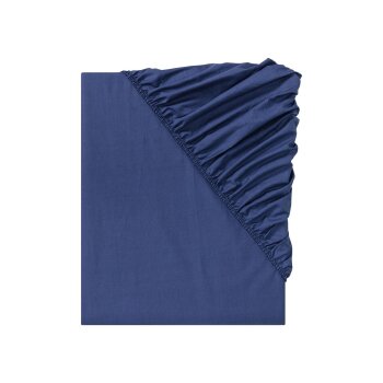 LIVARNO home Perkal-Spannbettlaken, aus reiner Baumwolle,...