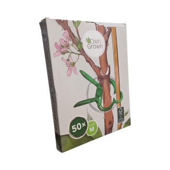 OwnGrown 50er Set Pflanzen-Klammern, M, grün - B-Ware sehr gut