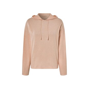 esmara® Damen Langarmshirt, leger mit Kapuze (Rose, L(44/46)) - B-Ware neuwertig