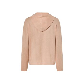 esmara® Damen Langarmshirt, leger mit Kapuze (Rose, L(44/46)) - B-Ware neuwertig