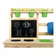 PLAYTIVE Outdoorküche, stabile Konstruktion aus Echtholz - B-Ware neuwertig