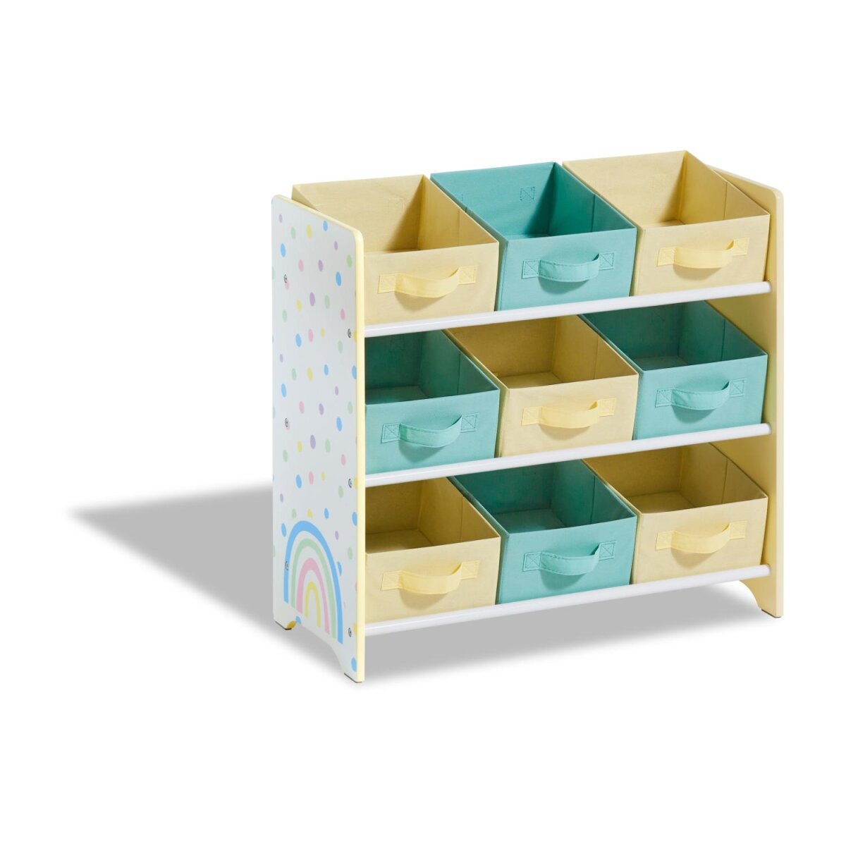 LIVARNO HOME Kinder-Aufbewahrungsregal, mit 9 herausnehmbaren Tex