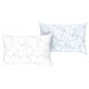 LIVARNO home 2er Set Renforcé-Kissenbezüge, 40 x 60 cm, blau/grau - B-Ware neuwertig