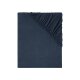 LIVARNO home Feinbiber-Spannbettlaken, 140-160 x 200 cm (navy) - B-Ware neuwertig