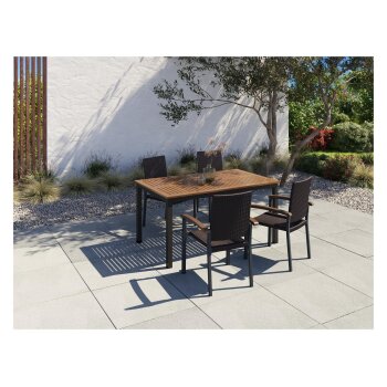 LIVARNO home Gartentisch »Valencia«, 150 x 90 x 74 cm - B-Ware Transportschaden Kosmetisch