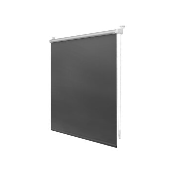 Lichtblick Thermo-Rollo Klemmfix, ohne Bohren, ab 45 x 150 cm (Anthrazit, 85x150 cm) - B-Ware sehr gut
