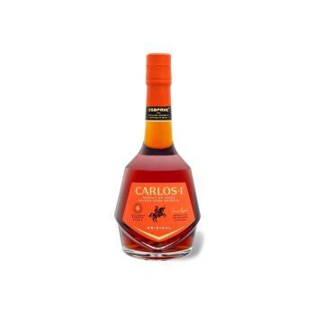 OSBORNE Carlos I Brandy de Jerez Solera Gran Reserva Sherry Casks mit Geschenkbox 40% Vol