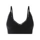 esmara® Damen Bustier in modischer Ripp-Qualität (schwarz, S) - B-Ware neuwertig