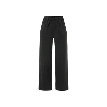 esmara® Damen Wide-Leg-Hose mit Bügelfalte (schwarz, L(44/46)) - B-Ware neuwertig