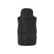 esmara® Damen Steppweste, Kapuze mit Kordelzug (schwarz, M (40/42)) - B-Ware neuwertig