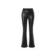 esmara® Damen Leggings / Schlaghose, in Lederoptik - B-Ware