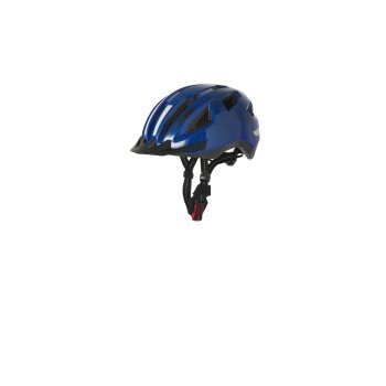 CRIVIT Kinder-Fahrradhelm, mit Rücklicht (Gr. S blau) - B-Ware sehr gut
