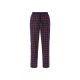 LIVERGY® 2-teiliger Herren-Pyjama, aus Baumwolle, M, marineblau/rot - B-Ware neuwertig