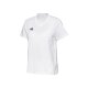 adidas Damen T-Shirt, atmungsaktiv, mit V-Ausschnitt (weiß, L) - B-Ware neuwertig