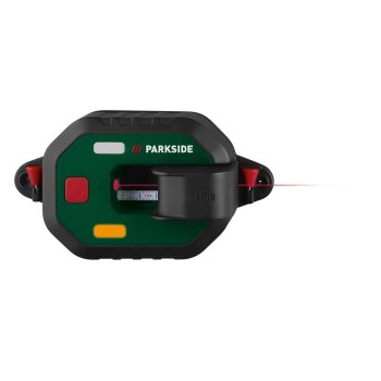 PARKSIDE® Laser-Wasserwaage mit Maßband »PLLM 10 A1«, mit LED-Anzeige - B-Ware sehr gut