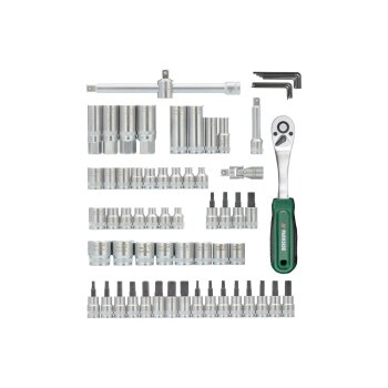 PARKSIDE® Steckschlüssel-Satz, aus Chrom-Vanadium-Stahl - B-Ware neuwertig