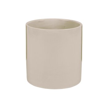 LIVARNO home Übertopf mit Gestell, aus glasierter Keramik (braun) - B-Ware sehr gut