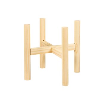 LIVARNO home Übertopf mit Gestell, aus glasierter Keramik (braun) - B-Ware sehr gut