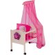 roba Happy Fee Puppenbett, inkl. Zubehör, natur/pink - B-Ware sehr gut