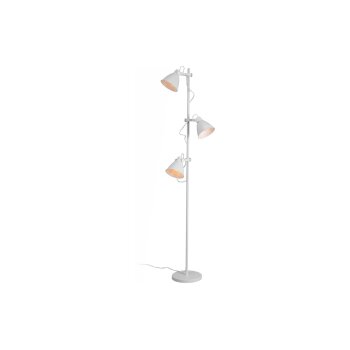 LIVARNO home LED-Stehleuchte »TEIWAZ«, mit 3 kippbaren Leuchtschirmen (weiß) - B-Ware sehr gut