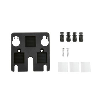 TRONIC® Steckdosenwürfel mit USB-Anschlüssen (Schwarz) - B-Ware neuwertig