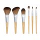 CIEN Beauty Kosmetikpinsel-Set, mit Griffe aus Bambus (6er Mini-Kosmetikpinsel) - B-Ware sehr gut