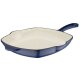 GSW Gusseisen-Kochtopf/ -Pfanne/ -Bräter »BLUE MAGIC« (Grillpfanne, 27 x 27 cm) - B-Ware sehr gut