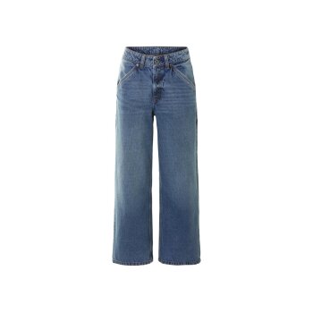 esmara® Damen Jeans, Wide Leg, hohe Leibhöhe -...