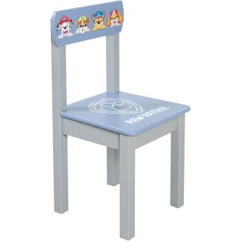 roba Paw Patrol Kinderstuhl, Holz grau/blau - B-Ware sehr gut