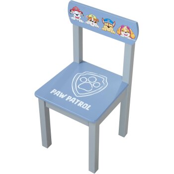 roba Paw Patrol Kinderstuhl, Holz grau/blau - B-Ware sehr gut