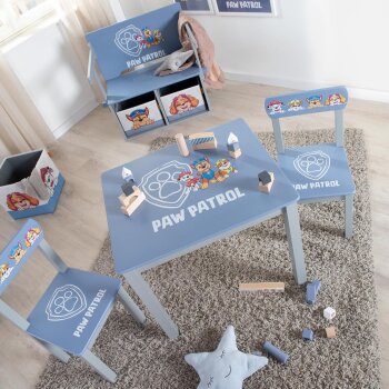 roba Paw Patrol Kinderstuhl, Holz grau/blau - B-Ware sehr gut