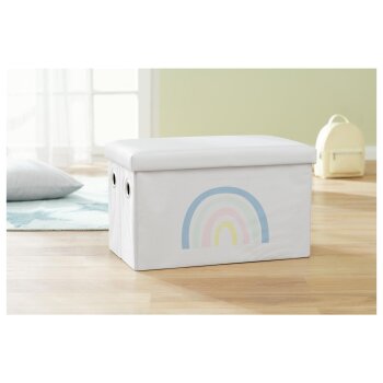 LIVARNO home Kinder-Sitztruhe, mit Dino- oder Regenbogenmotiv - B-Ware