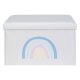 LIVARNO home Kinder-Sitztruhe, mit Dino- oder Regenbogenmotiv - B-Ware