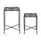 LIVARNO HOME Blumenständer, aus Metall (Blumenhocker eckig, 2 Stück) - B-Ware sehr gut