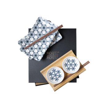 Moritz und Moritz Sushi-Set, 8-teilig (6-Eck) - B-Ware...